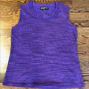 Jones New York Purple Top